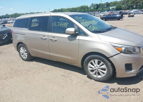 2016 Kia Sedona Lx from USA, damaged, VIN KNDMB5C10G6084342